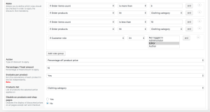 bulk discount customer role