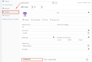 variable products tutorials