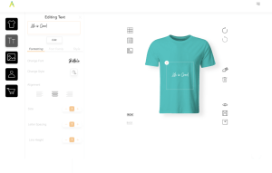 Woocommerce custom t-shirt designer 
