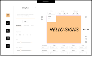 signs feature optimized
