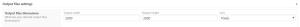 wpd output settings 1
