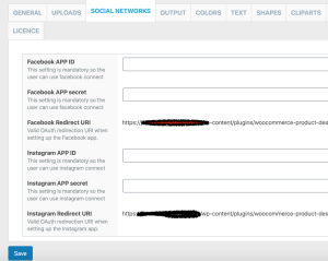 wpd ouidah tutorial settings social networks