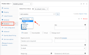 creatingvariationprice