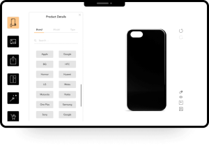 Kandi phone case designer for Woocommerce