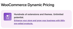 woocommerce dyanmic pricing