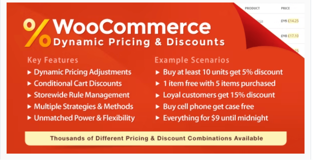 woocommerce dynamic pricing and discounts